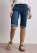 Street One Jane Bermuda Shorts mit Turn-Up Detail Jeans dark blue authentic wash (Damen) Vorschaubild