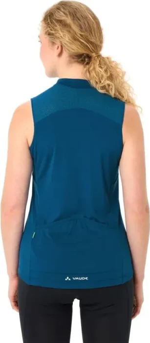 Vaude Matera FZ Trikot ärmellos shore blue (Damen)