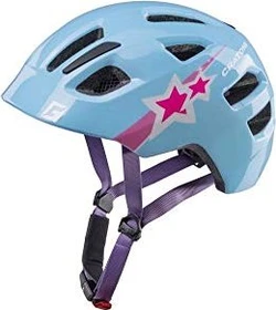 Cratoni Maxster Kinderhelm blue star glossy