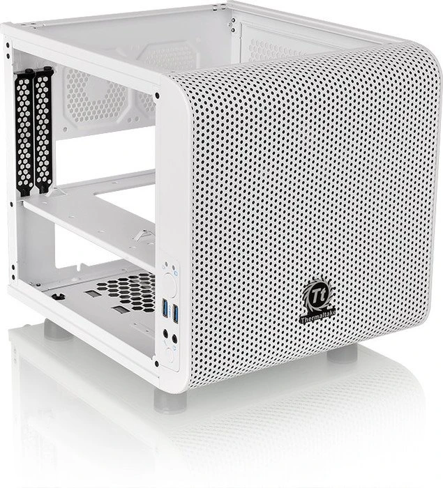 Thermaltake Core V1 Snow Edition, Acrylfenster, Mini-ITX