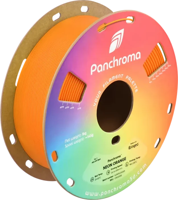 Polymaker Panchroma Neon, orange, Spule, 1.75mm, 1.00kg