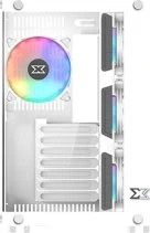 Xigmatek Aquarius Plus Arctic, weiß, Glasfenster