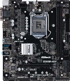 ASRock B360M-HDV (Intel 1151 v2)