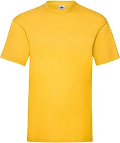 Fruit Of The Loom Valueweight T-Shirt kurzarm sunflower