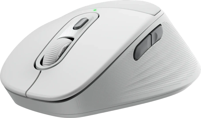 Logitech Signature Comfort Plus M850 L, Off-White, Logi Bolt, USB/Bluetooth