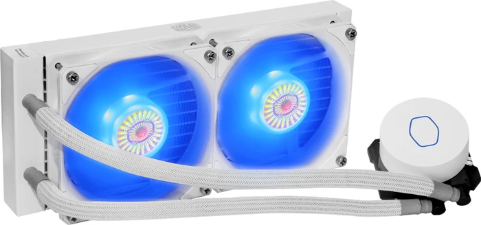 Cooler Master MasterLiquid ML240L RGB V2 White Edition, weiß