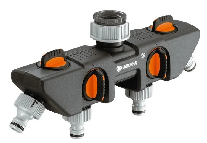 Gardena 4-Wege-Verteiler G3/4", G1"