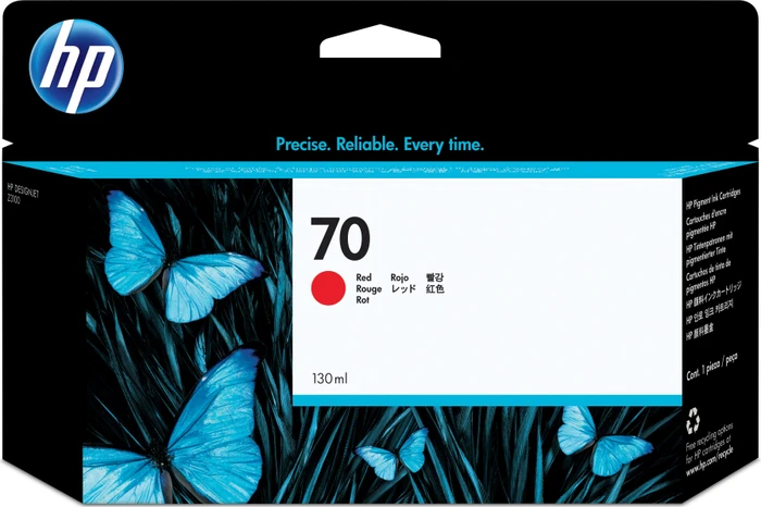 HP Tinte 70 rot