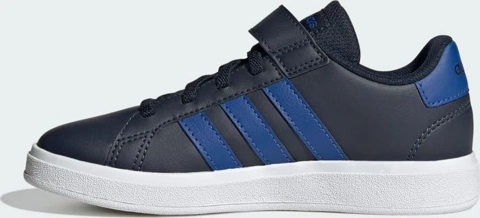 adidas Grand Court Court Elastic Lace and Top Strap legend ink/royal blue/cloud white (Junior)