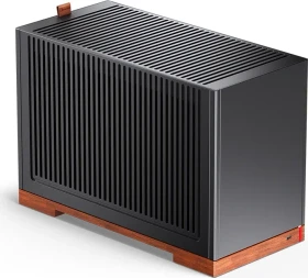 Jonsbo T9 Black, schwarz/braun, PCIe 5.0 Edition, Mini-ITX (T9 Black 5.0)