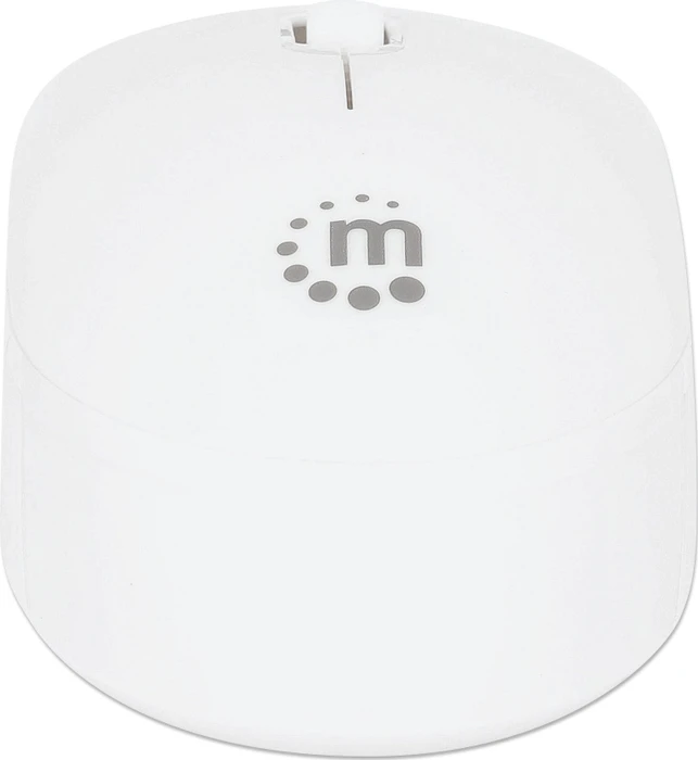 Manhattan Wireless Performance Maus III weiß, USB