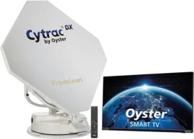 Ten Haaft Cytrac DX Premium Twin inkl. Oyster TV 21.5"