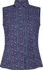 CMP Floral Hemd ärmellos fuxia/provenza/blue (Damen)