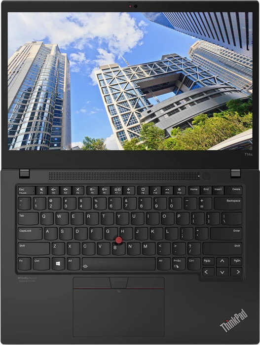 Lenovo ThinkPad T14s G2 (Intel), Villi Black, Core i5-1135G7, 16GB RAM, 512GB SSD, 5G, DE