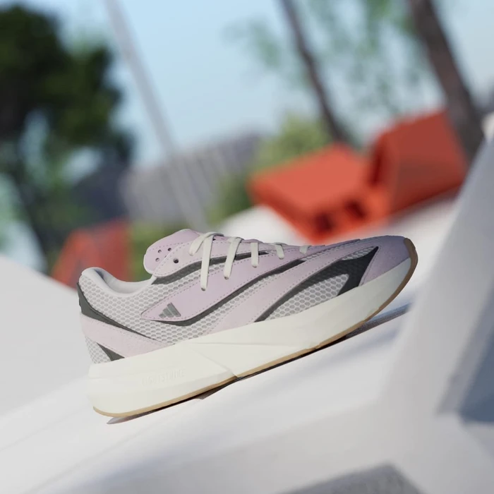 adidas Lightstride ice lavender/silver metallic/core black (Damen)
