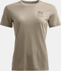 Ortovox 150 Cool Mountain Mission Funktionsshirt kurzarm grey sand (Damen)