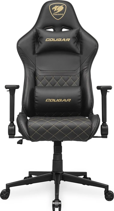 Cougar Armor One V2 Gamingstuhl, schwarz/gold