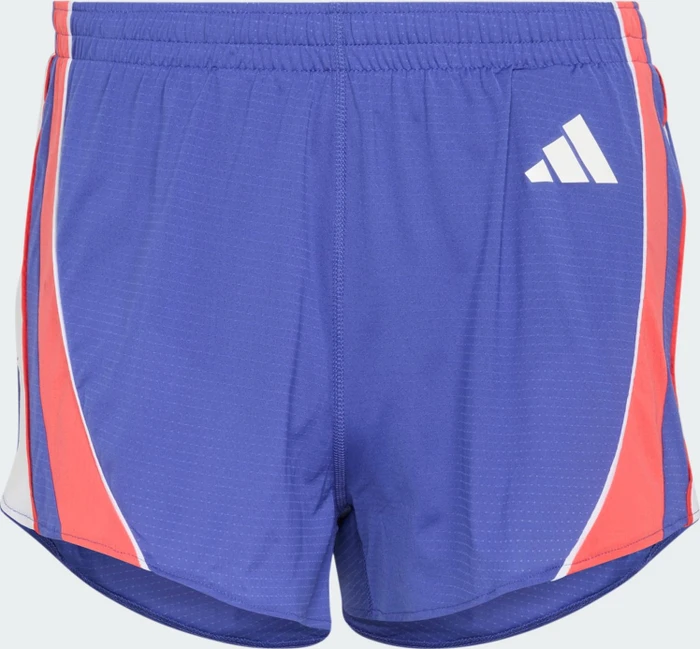 adidas Adizero Archive Laufhose kurz dual indigo/semi lucid red/white (Herren)