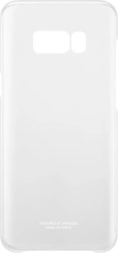 Samsung Clear Cover für Galaxy S8+ silber