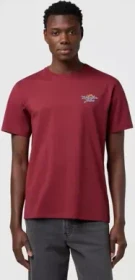 Wrangler Graphic T-Shirt kurzarm ruby wine (Herren)