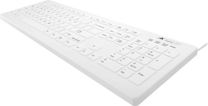 Contour Design AK-C8112F Medical Keyboard, weiß, USB, US