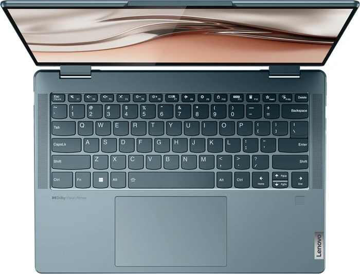 Lenovo Yoga 7 14ARB7, Stone Blue, Ryzen 5 6600U, 16GB RAM, 512GB SSD, DE