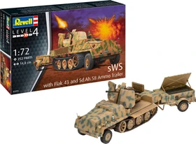 Revell sWS mit Flak-Aufbau als Sfl. mit 3.7cm Flak 43