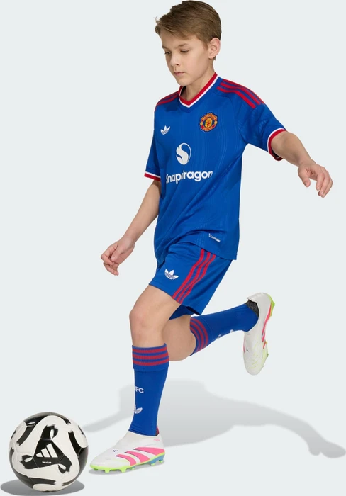 adidas Manchester United 2026/2027 Auswärtsshorts royal blue (Junior)
