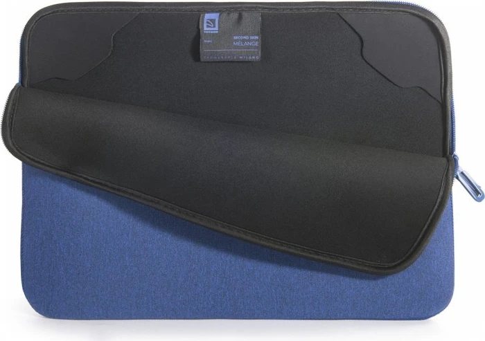 Tucano Mélange Second Skin Sleeve 14", blau