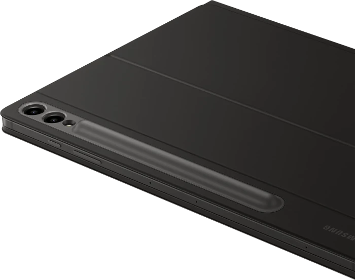 Samsung EF-DX815 Book Cover Keyboard für Galaxy Tab S9+ / S9 FE+ / S10+, schwarz, DE