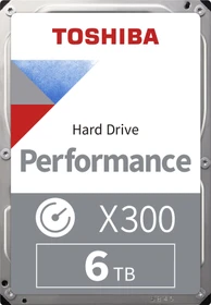 Toshiba X300 Performance 6TB, 512e / 3.5" / SATA 6Gb/s, bulk