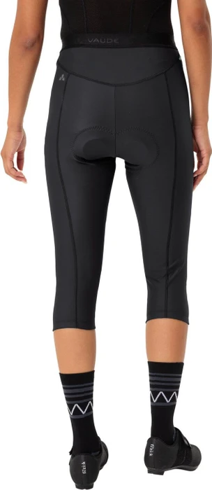 Vaude Posta Tights Fahrradhose 3/4 schwarz (Damen)