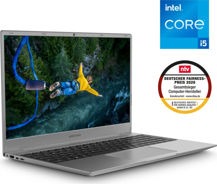 Medion Akoya E16402, Core i3-1115G4, 8GB RAM, 512GB SSD, DE