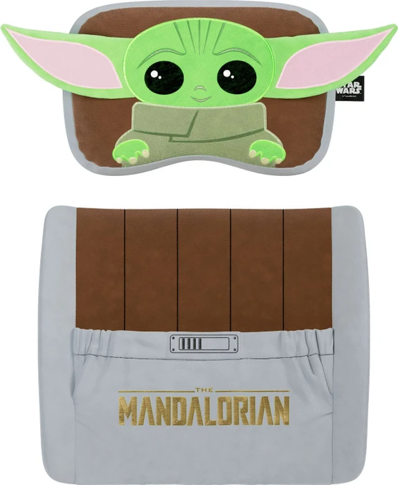 noblechairs Kissen-Set Mandalorian Grogu Edition, braun/grün