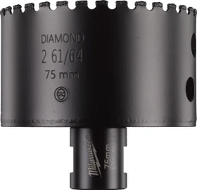 Milwaukee M14 Diamant-Bohrkrone, 75x35x68mm, 1 Stück