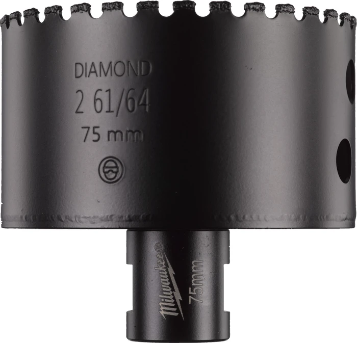 Milwaukee M14 Diamant-Bohrkrone, 75x35x68mm, 1 Stück