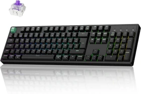 Keychron K10 HE Wireless, schwarz, LEDs RGB, Gateron 2.0 Magnetic Nebula, USB/Bluetooth, ES