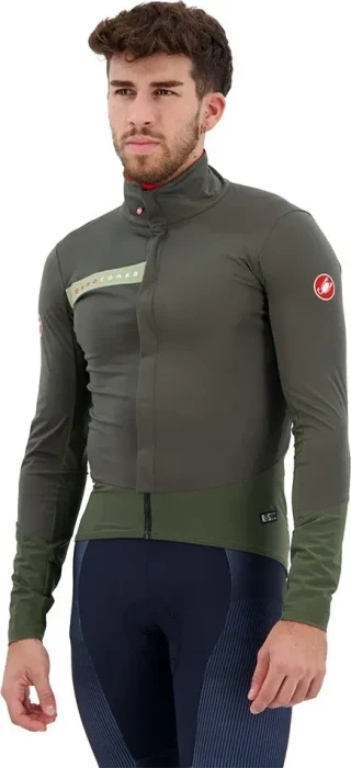 Castelli Beta RoS Fahrradjacke military green/green tea (Herren)