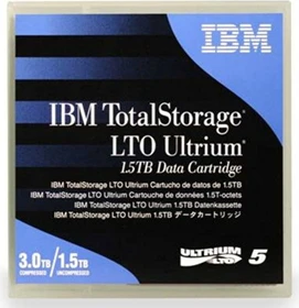 IBM LTO-Ultrium 5 Cartridge, 1.5TB/3TB