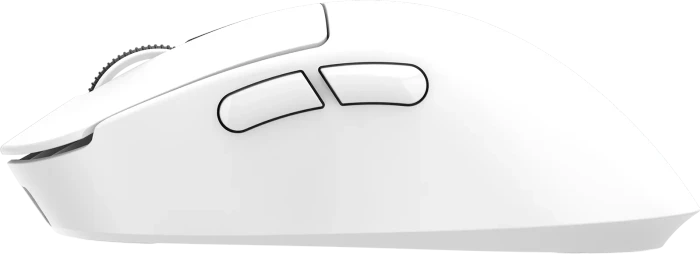 White Shark Gawain Wireless Gaming Mouse mit Ladestation, weiß, USB/Bluetooth