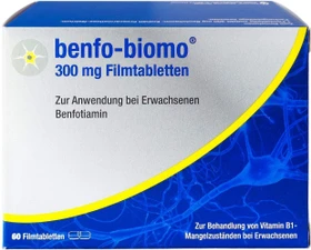 biomo pharma Benfo-biomo 300mg Filmtabletten, 60 Stück
