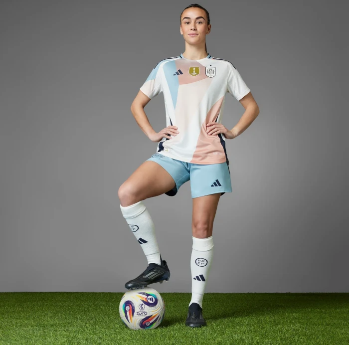 adidas UEFA EURO 2025 Spanien Frauenteam Authentic Auswärtstrikot (Damen)