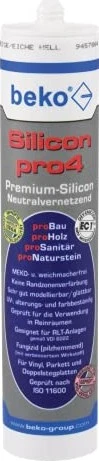 beko Silikon pro4 Premium Universal Silikonkleber weiß, 310ml