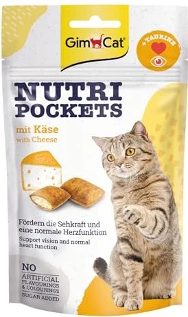 Gimborn GimCat Nutri Pockets - Käse & Taurin, 60g
