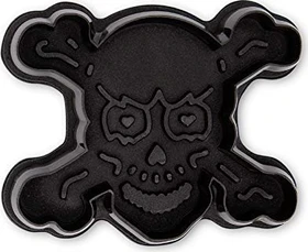 Städter Präge-Ausstecher mit Auswerfer Totenkopf 7.5cm schwarz