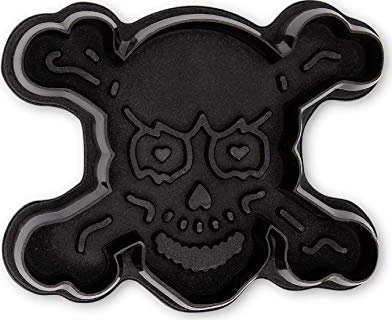 Städter Präge-Ausstecher mit Auswerfer Totenkopf 7.5cm schwarz