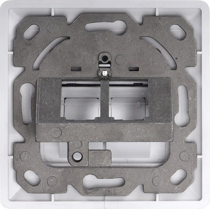 Digitus Leerdose für Keystone Module, 2x Keystone Aufnahme, weiß