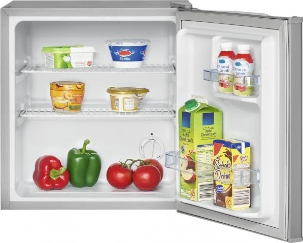 Bomann KB 340 Tisch-Kühlschrank inox-look