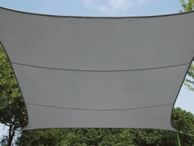 Perel Viereck Sonnensegel 500x500cm anthrazit