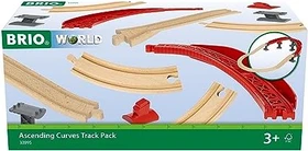 BRIO World Ascending Curves Schienenset
